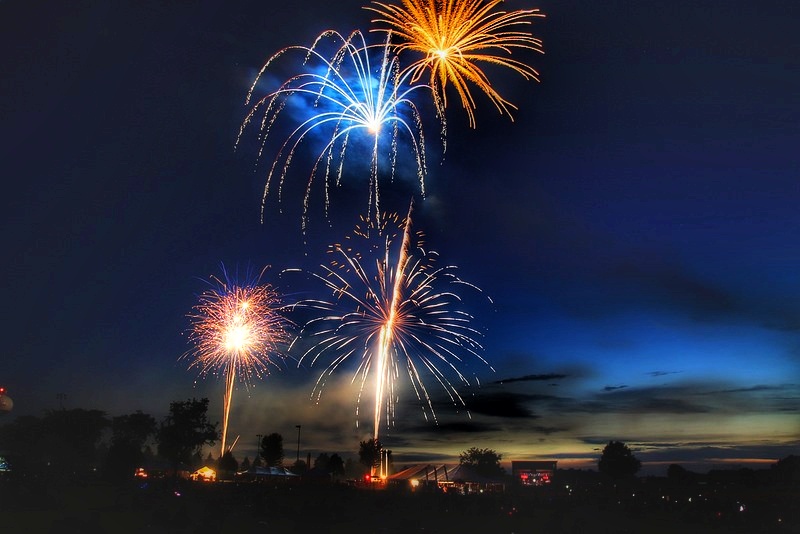 Appleton Fireworks 2023 Boogie and the YoYoz